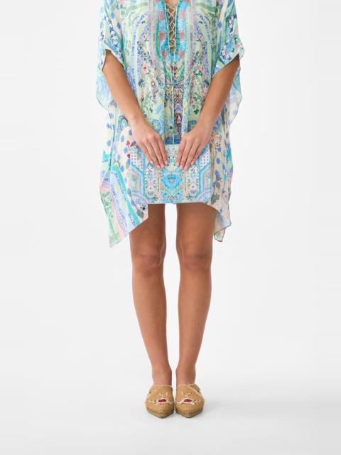 CAMILLA SMALL CANVAS CLUTCH