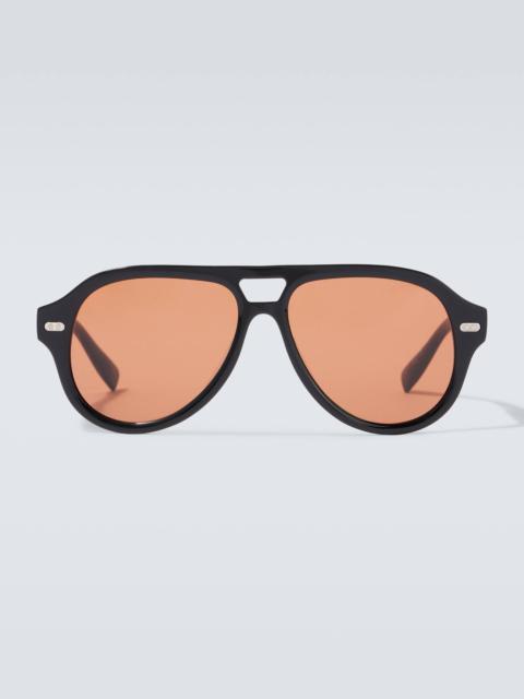Brunello Cucinelli Paul aviator sunglasses