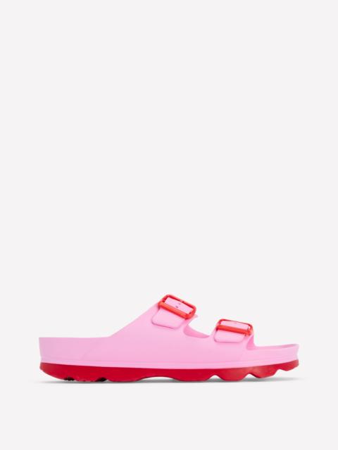 BODEN Lyla Double Buckle Sliders-Soft Pink