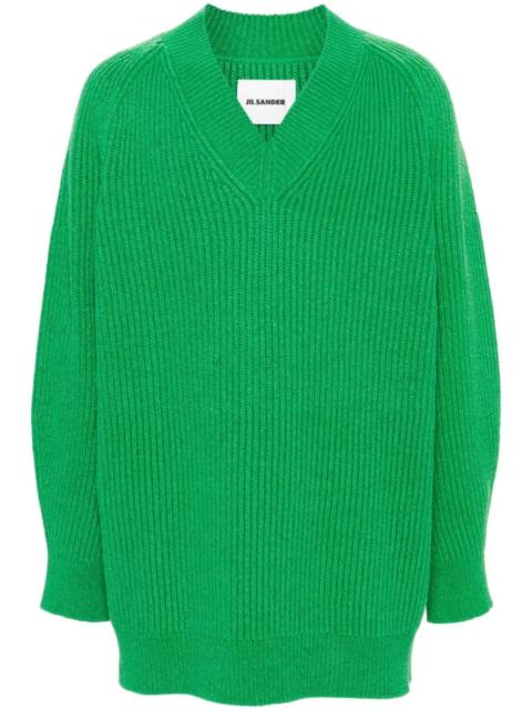 Jil Sander ribbed knit jumper