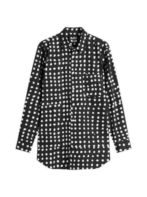 BLACK COMME des GARÇONS Comme des Garçons Black x Filip Pagowski Polka Dot Shirt