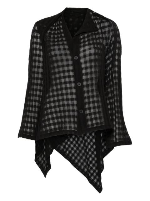 Yohji Yamamoto layered blouse