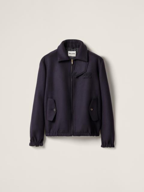 Miu Miu Wool blouson jacket