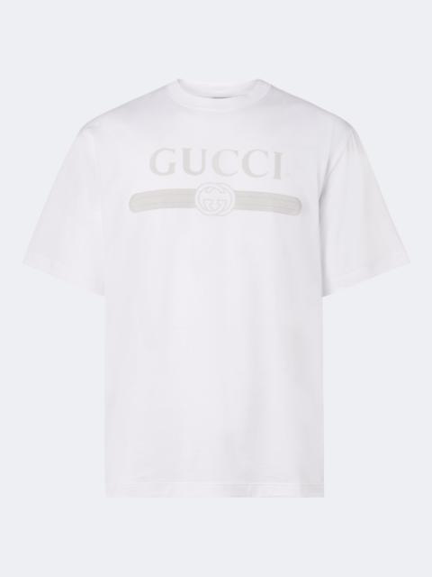 GUCCI Logo cotton jersey T-shirt