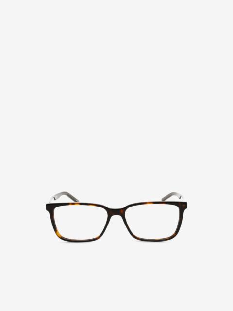 HUGO rectangle-frame glasses