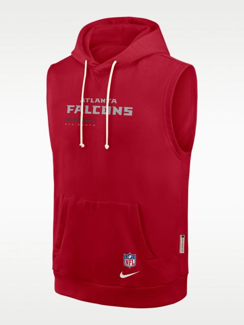 Nike Atlanta Falcons Sideline Men's Nike Dri-FIT NFL Sleeveless Pullover Hoodie