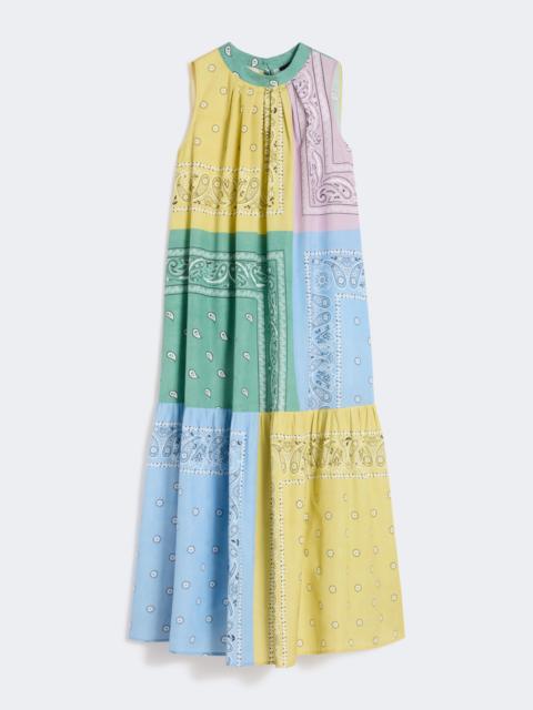 WEEKEND Max Mara Printed cotton poplin dress - MULTICOLOUR