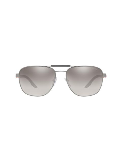 Prada pilot-frame tinted sunglasses