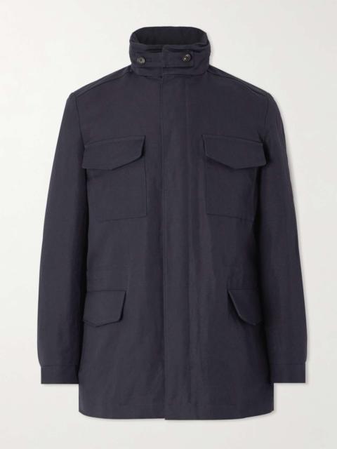 Traveler Rain System® Cotton and Linen-Blend Field Jacket