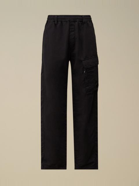 C.P. Company Cotton/Linen Elasticated Lens Cargo Pants