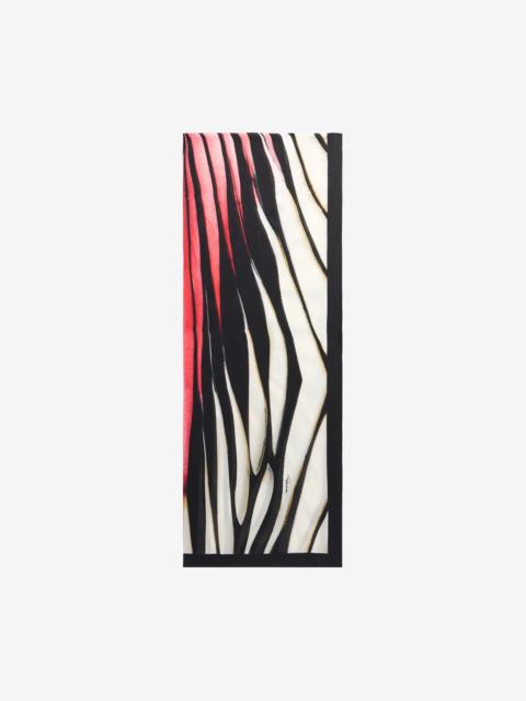 Roberto Cavalli Ray Of Paradise Print Silk Stole
