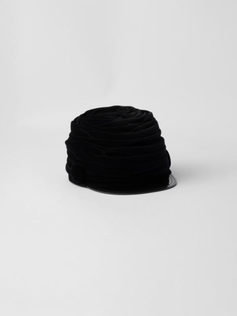 Prada Velvet hat