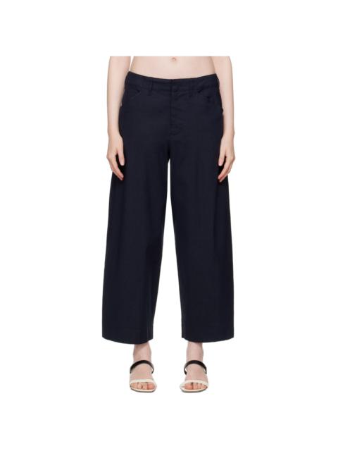 Navy Banks Trousers
