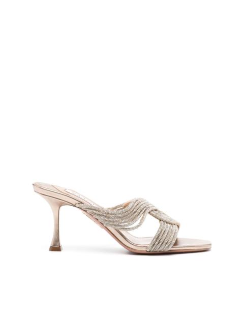 AQUAZZURA Gatsby 75mm mules