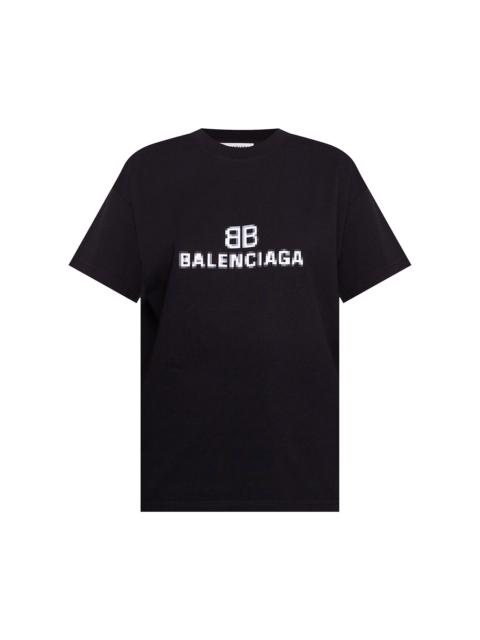BALENCIAGA Balenciaga BB Pixel T-Shirt 'Black'