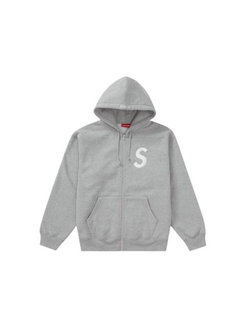トップス Collegiate Applique Zip Up Hooded gray Fall/Winter 2025 Preview – Supreme