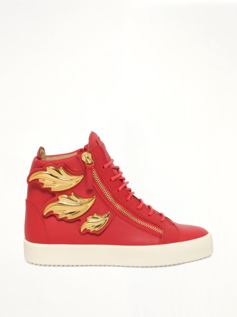 Giuseppe Zanotti Giuseppe Zanotti Birel/Vague Fiamma Sneaker in Red