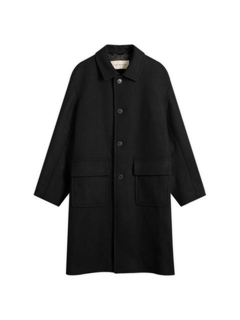Dries Van Noten Dries Van Noten Wool Twill Overcoat