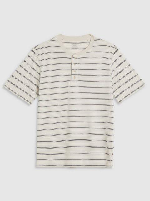 Levi's SHORT SLEEVE FOUR BUTTON HENLEY