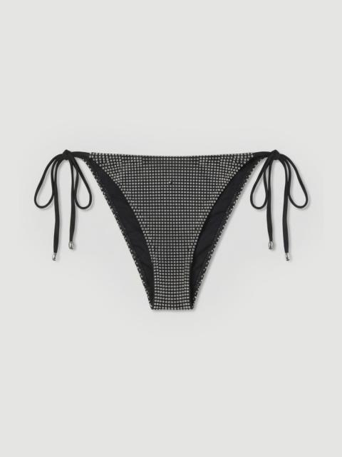 KAREN MILLEN Studded Tie Up Bikini Bottoms