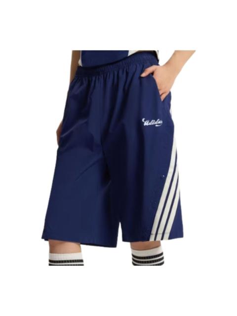 adidas (WMNS) adidas Tiro Short Asia Sizing 'Dark Blue' KZ2393