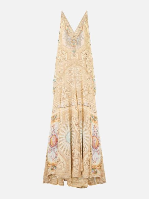CAMILLA GOWN WITH DRAPED OPEN BACK A BELOVED BOUDOIR