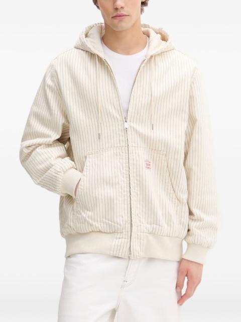 Levi's Potrero striped drawstring hooded jacket