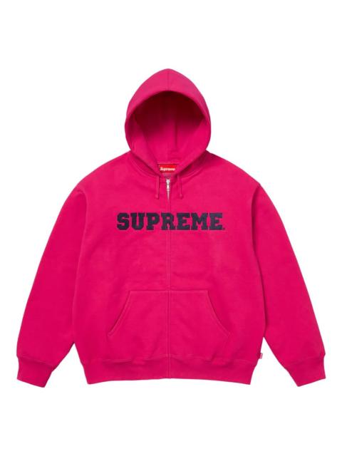 Supreme Stadium zip-up "Pink" hoodie