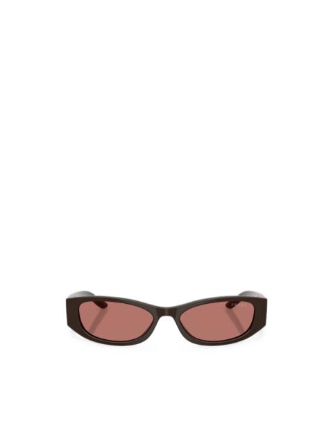 Prada geometric-frame sunglasses