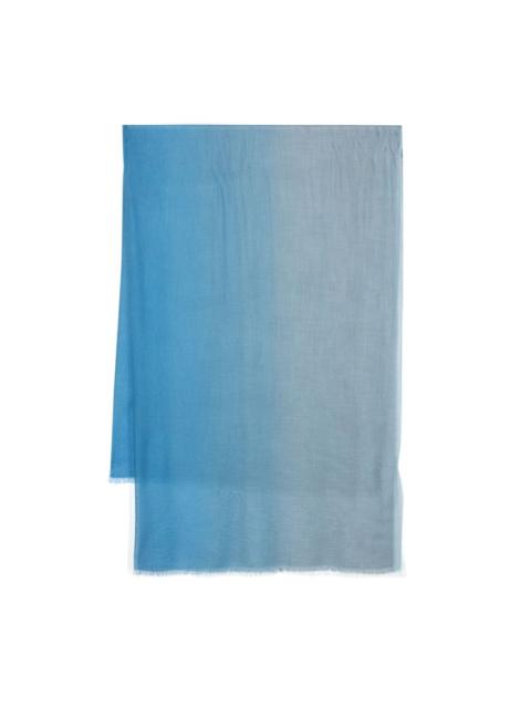 Faliero Sarti Ginevra gradient-effect scarf
