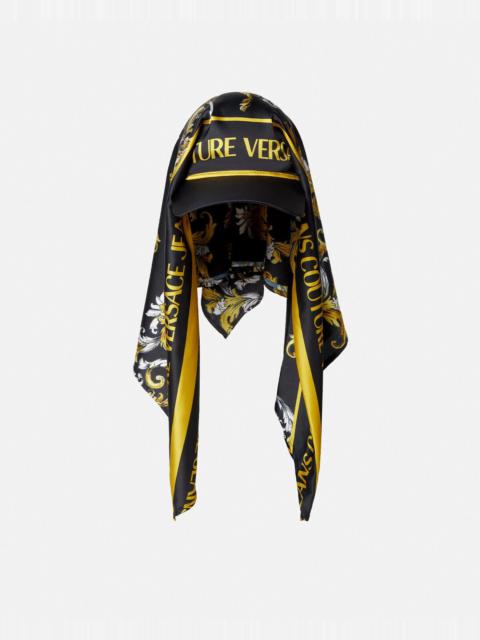 VERSACE JEANS COUTURE Outline Barocco Foulard Baseball Cap