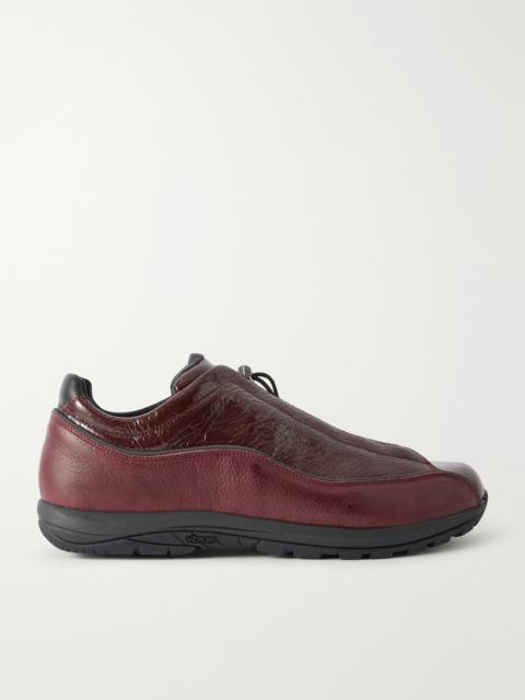 Diemme Licata Textured-Leather Sneakers
