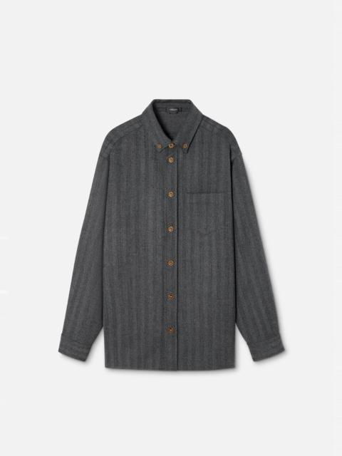 VERSACE Medusa Cashmere Overshirt