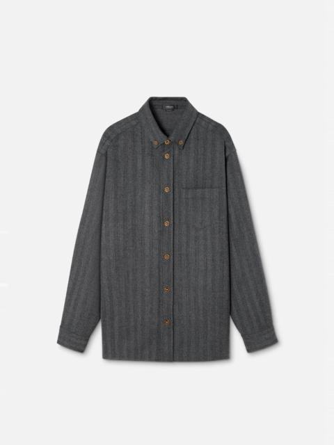 Medusa Cashmere Overshirt