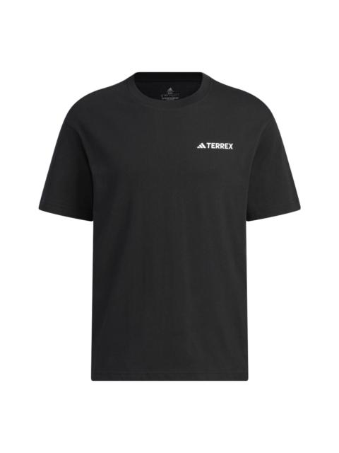 adidas adidas Terrex Graphic T-Shirt 'Black White' IC1945