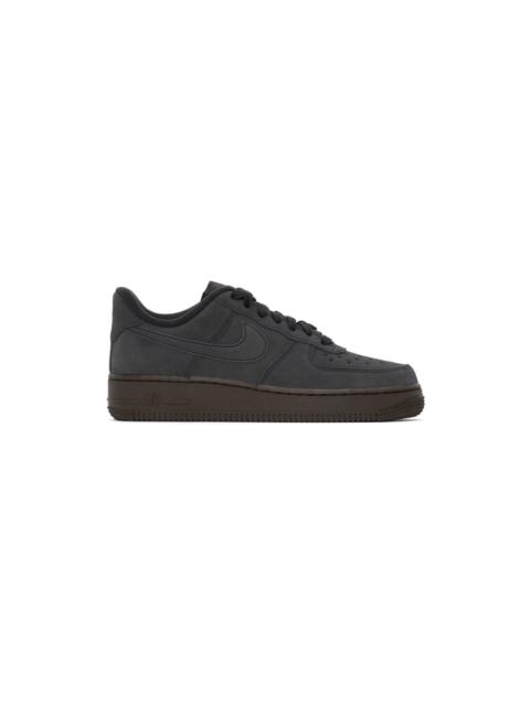 Nike Black Suede Air Force 1 Sneakers