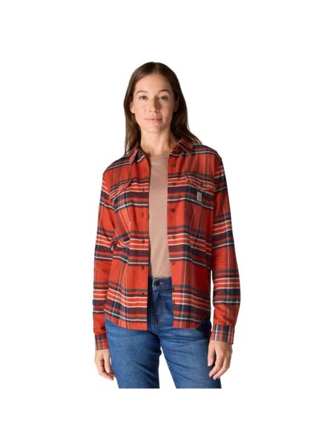 Carhartt Women's TENCEL™ Fiber Series Relaxed Fit Plaid Shirt