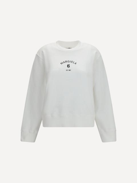 MM6 Maison Margiela Crewneck sweatshirt with logo