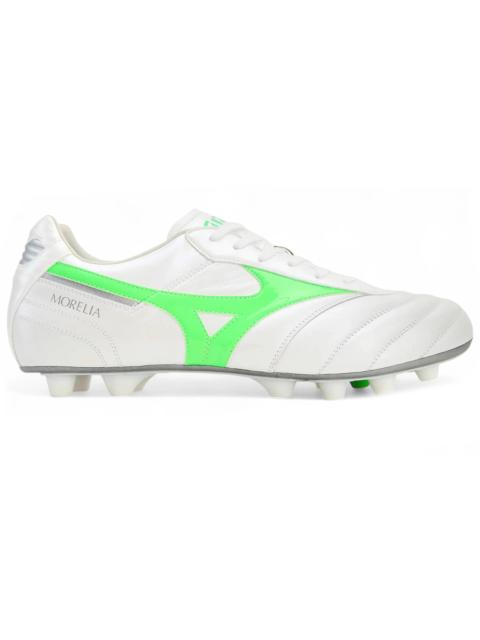 Mizuno Mizuno Morelia II Elite MD White Neon Green Galaxy Silver