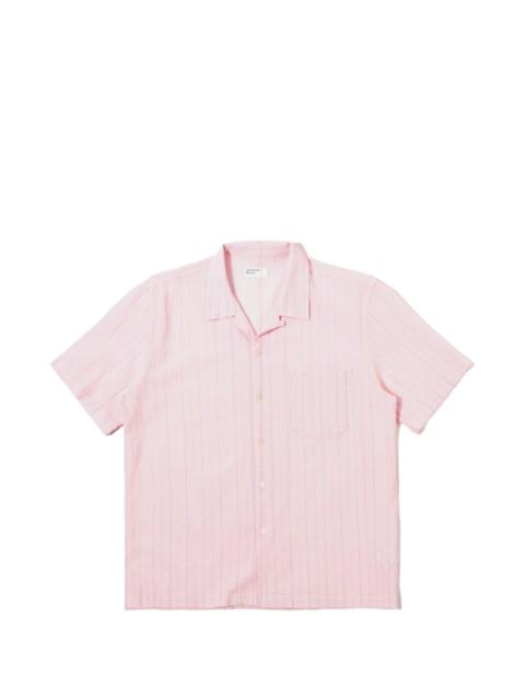Universal Works striped short-sleeve shirt