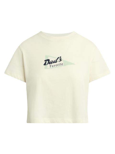 Favorite Daughter Women's The Cropped Dad's Favorite Crop T-Shirt - Gardenia Mint