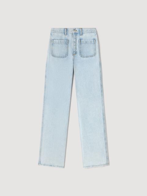 Sandro STRAIGHT-LEG JEANS