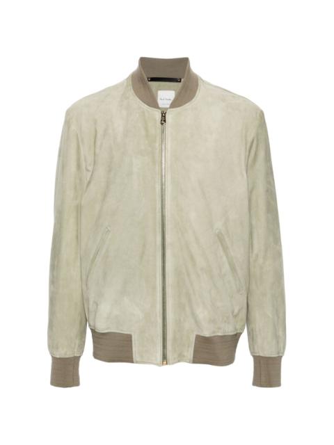 Paul Smith suede bomber jacket