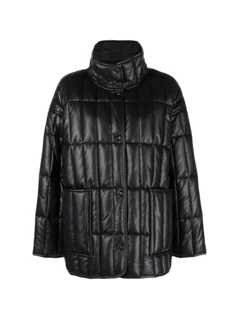 STAND STUDIO button-up padded jacket