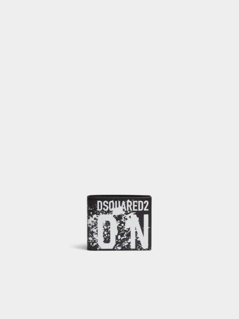 DSQUARED2 ICON SPLASH WALLET