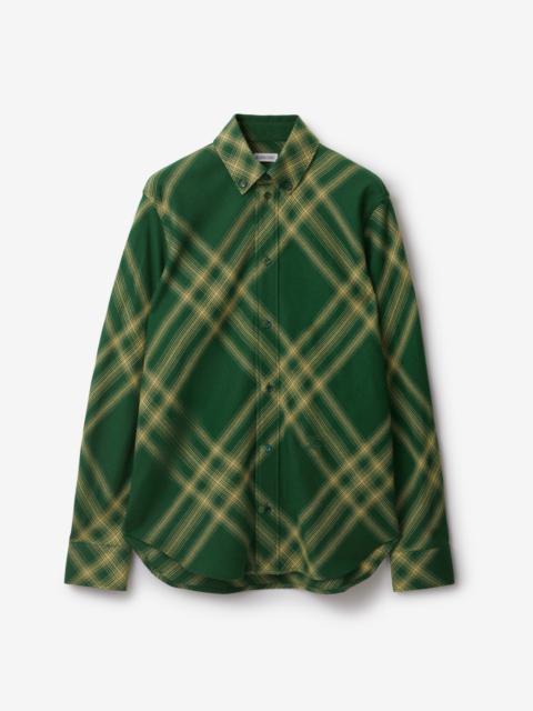 Burberry Check Wool Shirt