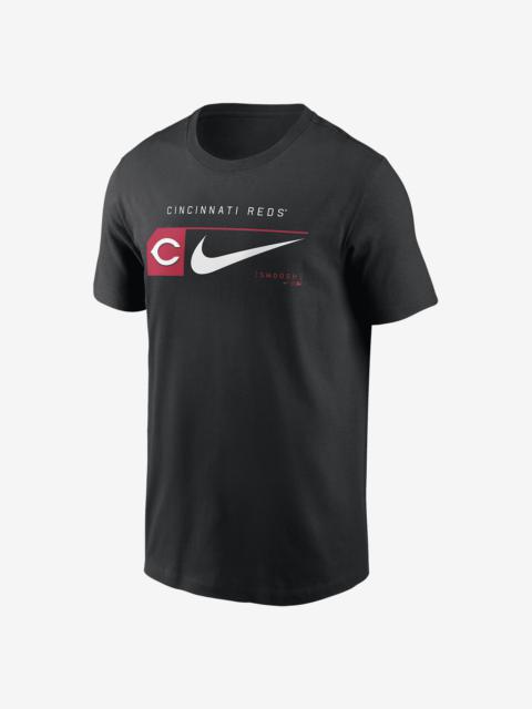 Cincinnati Reds Team Swoosh Lockup Nike Men's MLB T-Shirt