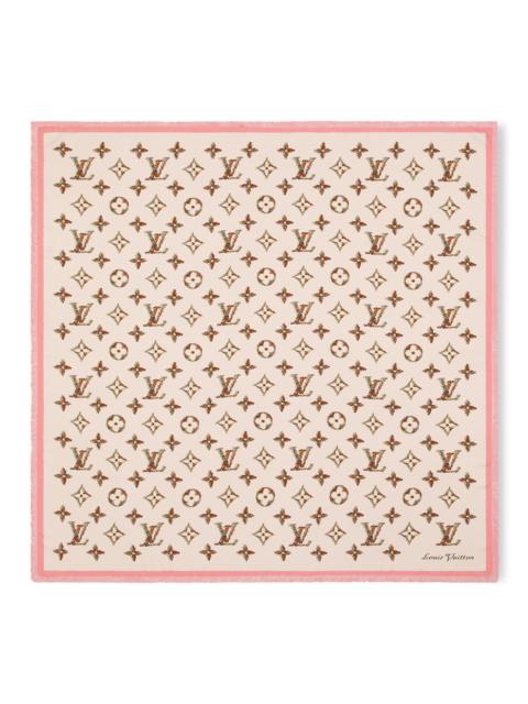 Louis Vuitton Monogram Flowers Shawl