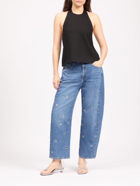 rag & bone Chase Barrel Jean High-Rise in Lightweight Rigid Denim