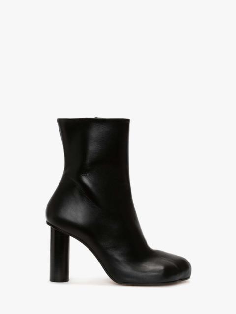 JW Anderson PAW LEATHER ANKLE BOOTS